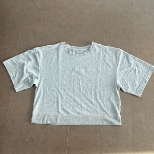 LIGHTWEIGHT cropped sweatshirt XL